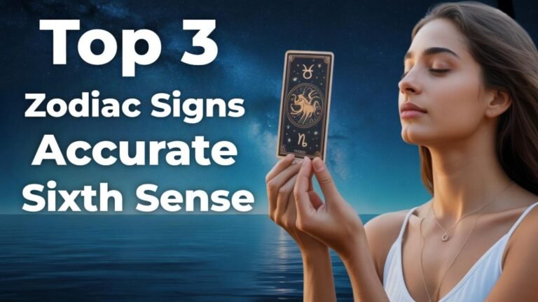 Top 3 Zodiac Signs With Accurate Sixth Sense