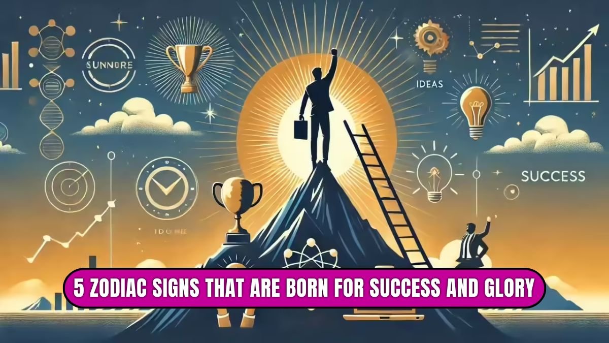 5 Zodiac Signs That Are Born for Success and Glory