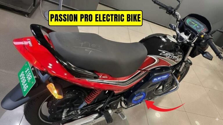 Hero Passion Pro Electric Bike – 300km Range with 100km/h top speed at Low Budget